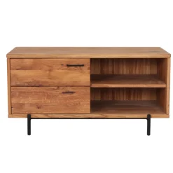 Banc à chaussures en bois massif Normandie - VESKOR