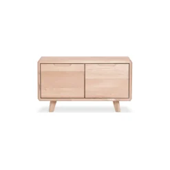 Banc avec rangements en bois massif Suède - VESKOR