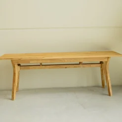 Banc en bois massif de chêne Harold – NordicStory
