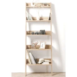 Bibliothèque en bois massif de chêne Escandi - NordicStory