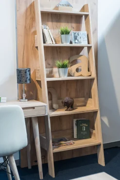 Bibliothèque en bois massif de chêne Escandi - NordicStory