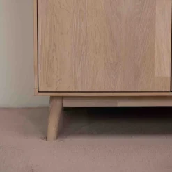 Buffet commode en bois massif de chêne Escandi 2 - NordicStory