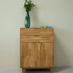 Buffet commode en bois massif de chêne Escandi 2 - NordicStory