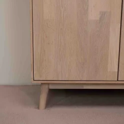 Buffet commode en bois massif de chêne Escandi 2 - NordicStory
