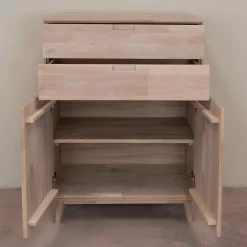 Buffet commode en bois massif de chêne Escandi 2 - NordicStory