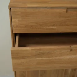 Buffet commode en bois massif de chêne Escandi 2 - NordicStory
