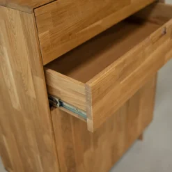Buffet commode en bois massif de chêne Escandi 2 - NordicStory