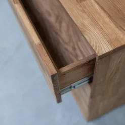 Buffet commode en bois massif de chêne Escandi 4 - NordicStory