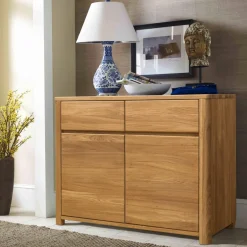 Buffet commode en bois massif de chêne Elsa 2 - NordicStory