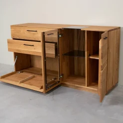 Buffet en bois massif de chêne Arvik 4 - NordicStory