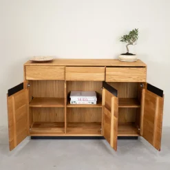 Buffet en bois massif de chêne Bremen 2 - NordicStory