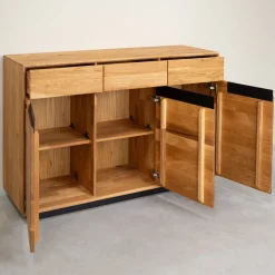 Buffet en bois massif de chêne Bremen 2 - NordicStory
