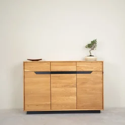 Buffet en bois massif de chêne Bremen 2 - NordicStory