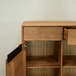 Buffet en bois massif de chêne Bremen - NordicStory