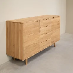 Buffet en bois massif de chêne Escandi Atelier - NordicStory