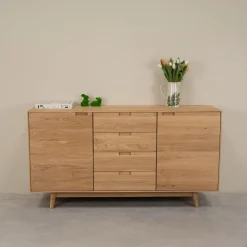 Buffet en bois massif de chêne Escandi Atelier - NordicStory