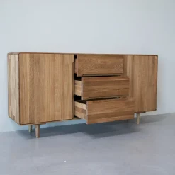Buffet en bois massif de chêne AMANDI 323 - VESKOR