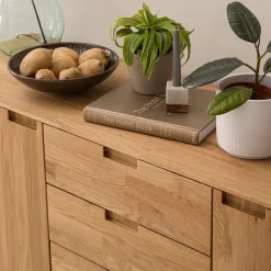 Buffet en bois massif de chêne Escandi 3 - NordicStory
