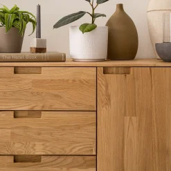 Buffet en bois massif de chêne Escandi 3 - NordicStory