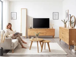 Buffet en bois massif de chêne Milan 3 - NordicStory