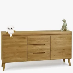 Buffet en bois massif de chêne Milan 3 - NordicStory