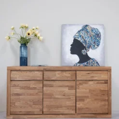 Buffet en bois massif de chêne Utah - NordicStory