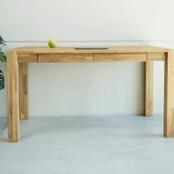 Bureau console en bois massif de chêne Royal - NordicStory