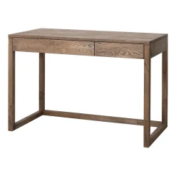 Bureau console en bois massif de chêne Danemark - NordicStory