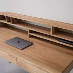 Bureau en bois massif de chêne Malmo 2 - VESKOR
