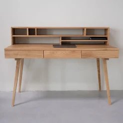 Bureau en bois massif de chêne Malmo 2 - VESKOR