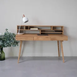 Bureau en bois massif de chêne Malmo 2 - VESKOR