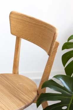 Chaise de salle à manger en bois massif de chêne Diana – Lot de 2 ou 4 chaises - NordicStory