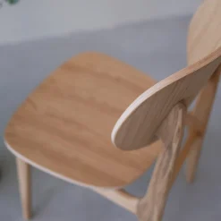 Chaise de salle à manger en bois massif de chêne Varde – Lot de 2 ou 4 chaises - NordicStory