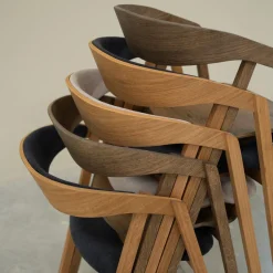 Chaise en bois massif de chêne Knut – Lot de 2 ou 4 chaises - VESKOR