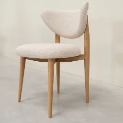 Chaise en bois massif de chêne Nube - Lot de 2 ou 4 chaises - VESKOR