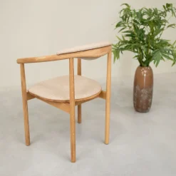 Chaise en bois massif de chêne Lord, revêtement - Lot de 2 ou 4 chaises - NordicStory