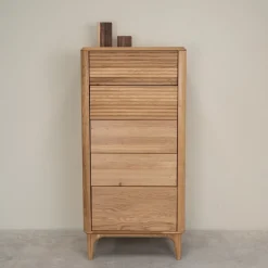 Chiffonnier en bois massif de chêne Oxford 5.1 - NordicStory
