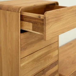 Chiffonnier en bois massif de chêne Genève 1 - NordicStory