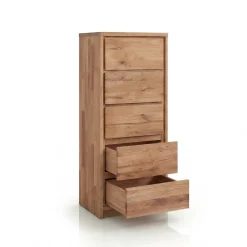 Chiffonnier en bois massif de chêne Oregon - NordicStory