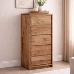 Chiffonnier en bois massif de chêne Oregon - NordicStory