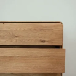 Commode en bois massif de chêne Genève 2 - NordicStory