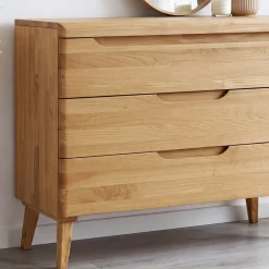 Commode en bois massif de chêne Milan - NordicStory