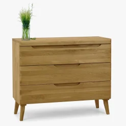Commode en bois massif de chêne Milan - NordicStory