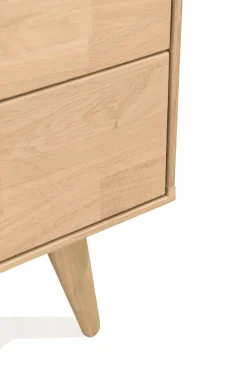 Commode en bois massif de chêne Escandi 1 - NordicStory