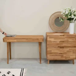 Commode en bois massif de chêne Escandi 1 - NordicStory