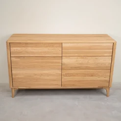 Commode en bois massif de chêne Oxford 6.2 - NordicStory
