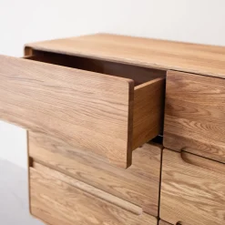Commode en bois massif de chêne AMANDI 4 - VESKOR