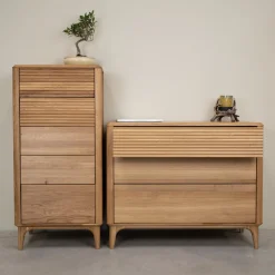 Commode en bois massif de chêne Oxford 3.1 - NordicStory