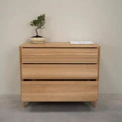 Commode en bois massif de chêne Oxford 3.1 - NordicStory