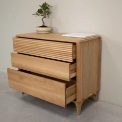 Commode en bois massif de chêne Oxford 3.1 - NordicStory